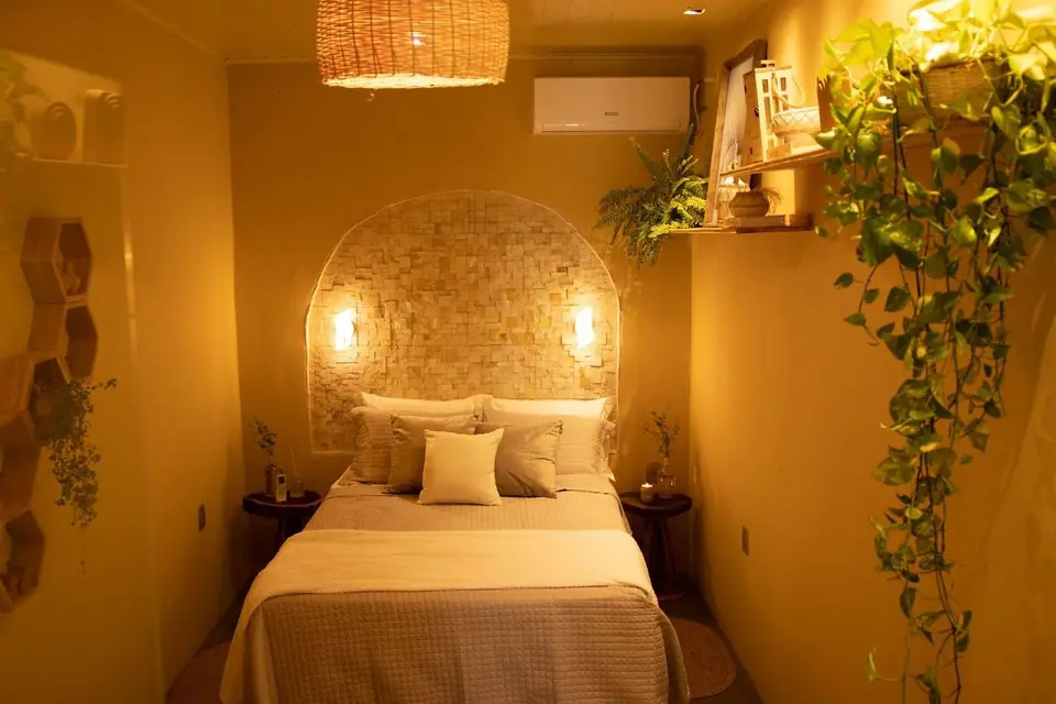 Quarto do chalé Águasse